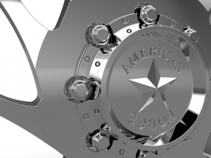 AMERICAN FORCE DB05 WAVE DBO WHEEL 3D MODEL Modello di stampa 3D