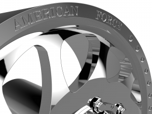 AMERICAN FORCE DB05 WAVE DBO WHEEL 3D MODEL Modello di stampa 3D