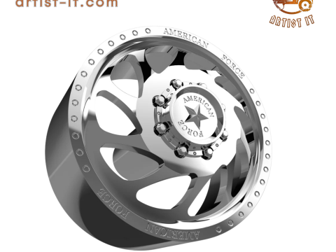 AMERICAN FORCE DB05 WAVE DBO WHEEL 3D MODEL Modelo de impresión 3D