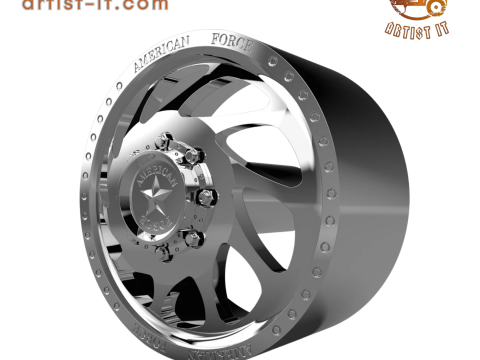 AMERICAN FORCE DB05 WAVE DBO WHEEL 3D MODEL Modelo de impresión 3D
