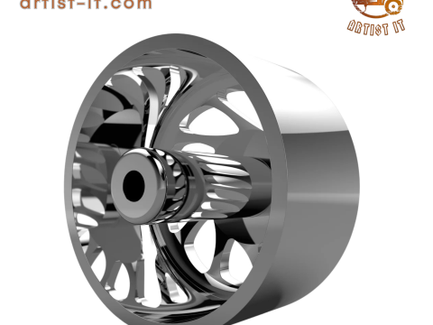 AMERICAN FORCE DB05 WAVE DBO WHEEL 3D MODEL Modelo de impresión 3D