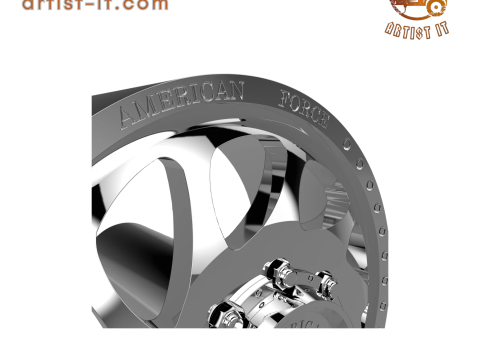 AMERICAN FORCE DB05 WAVE DBO WHEEL 3D MODEL Modelo de impresión 3D