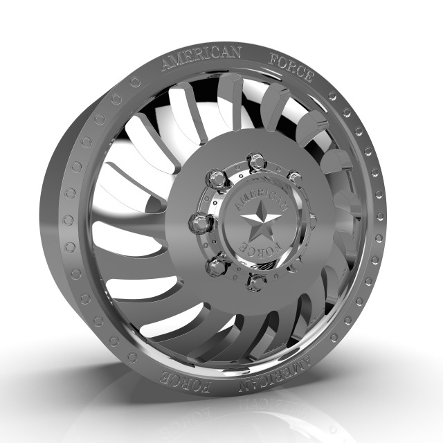 AMERICAN FORCE DB06 WAVE DBO1WHEEL 3D MODEL 3D Print Model .c4d .max .obj .3ds .fbx .stl .blend 