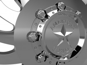 AMERICAN FORCE DB06 WAVE DBO1WHEEL 3D MODEL 3D Print Model