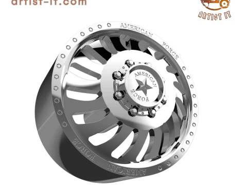 AMERICAN FORCE DB06 WAVE DBO1WHEEL 3D MODEL 3D Print Model