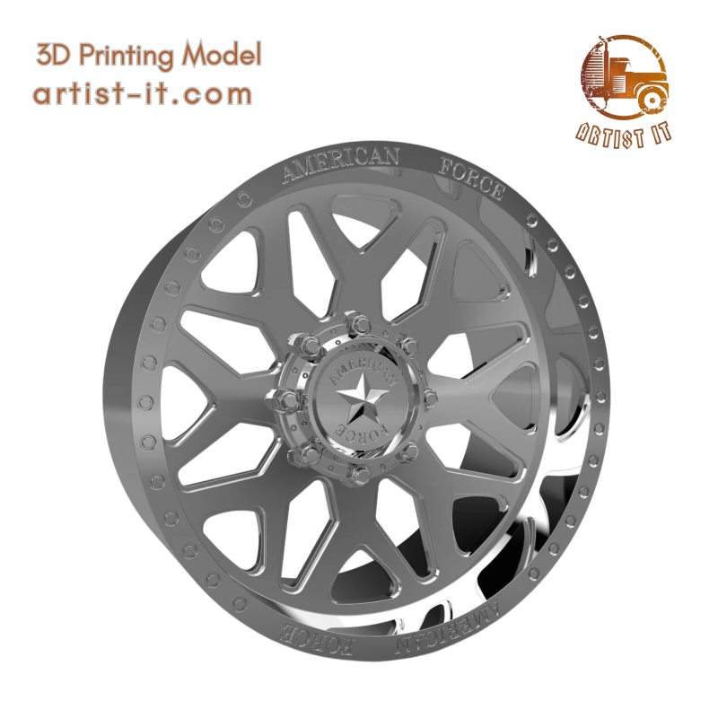 AMERICAN FORCE CK01 ASSAULT CC WHEEL 3D MODEL 3D 打印模型 .c4d .max .obj .3ds .fbx .stl .blend 