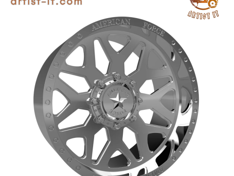 AMERICAN FORCE CK01 ASSAULT CC WHEEL 3D MODEL Modelo de Impressão 3D