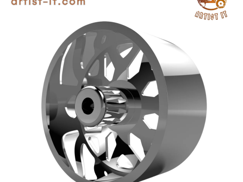 AMERICAN FORCE CK01 ASSAULT CC WHEEL 3D MODEL 3D 打印模型