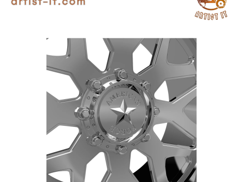 AMERICAN FORCE CK01 ASSAULT CC WHEEL 3D MODEL 3D 打印模型