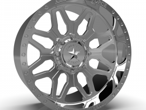 AMERICAN RACING CK01 ASSAULT CC WHEEL 3D MODEL 3D Print Model