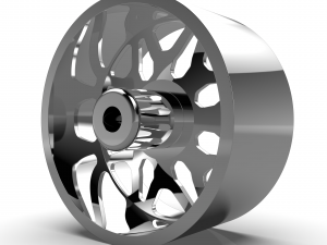AMERICAN RACING CK01 ASSAULT CC WHEEL 3D MODEL 3D 打印模型