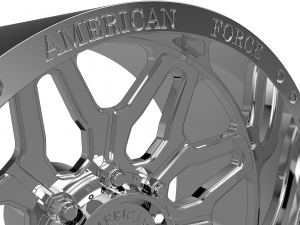 AMERICAN RACING CK01 ASSAULT CC WHEEL 3D MODEL 3D 打印模型