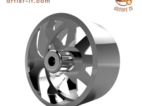AMERICAN FORCE CK06 PEAK CC WHEEL 3D MODEL 3D Print Model