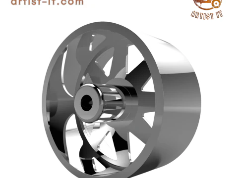 AMERICAN FORCE CK06 PEAK CC WHEEL 3D MODEL 3D Print Model