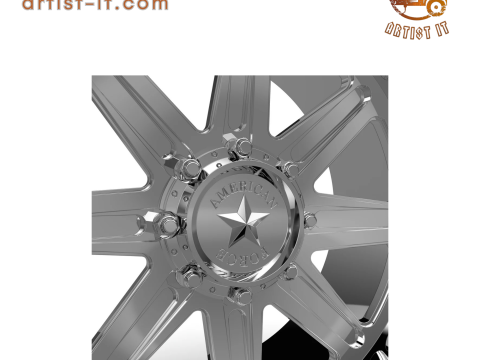 AMERICAN FORCE CK06 PEAK CC WHEEL 3D MODEL 3D Print Model