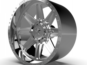 AMERICAN RACING CK06 PEAK CC WHEEL 3D MODEL 3D Print Model