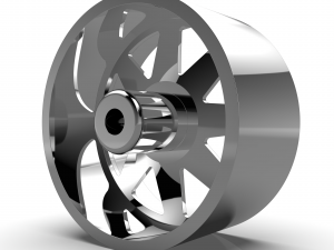AMERICAN RACING CK06 PEAK CC WHEEL 3D MODEL 3D Print Model