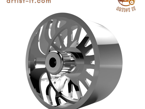 AMERICAN FORCE CK10 QUANTUM CC WHEEL 3D MODEL Modello di stampa 3D
