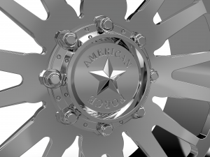 AMERICAN RACING CK10 QUANTUM CC WHEEL 3D MODEL 3D 프린트 모델
