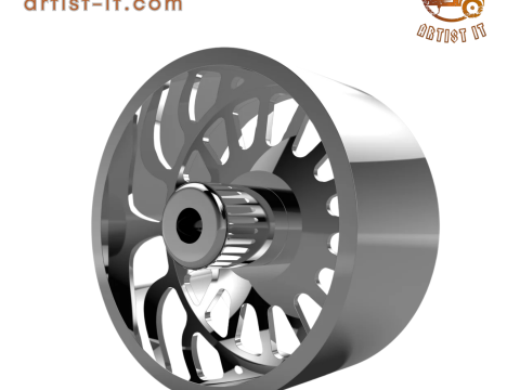 AMERICAN FORCE CK17 BATTERY CC WHEEL 3D MODEL 3Dプリントモデル