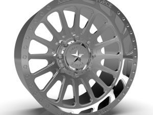 AMERICAN RACING CK17 BATTERY CC WHEEL 3D MODEL 3D प्रिंट मॉडल