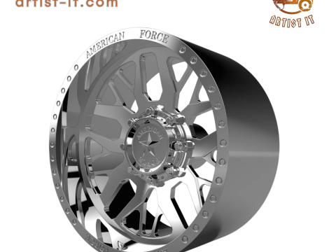 AMERICAN FORCE CK18 PANIC CC WHEEL 3D MODEL 3D Принт Модель
