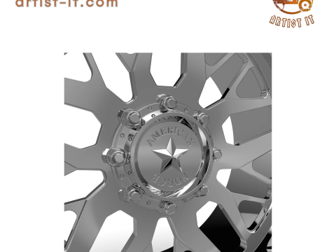 AMERICAN FORCE CK18 PANIC CC WHEEL 3D MODEL 3D Принт Модель