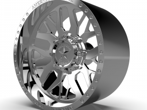 AMERICAN RACING CK18 PANIC CC WHEEL 3D MODEL 3D Принт Модель