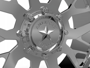 AMERICAN RACING CK18 PANIC CC WHEEL 3D MODEL 3D Принт Модель
