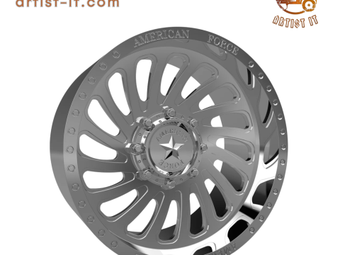 AMERICAN FORCE CK19 BLUR CC WHEEL 3D MODEL Modello di stampa 3D