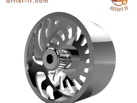 AMERICAN FORCE CK19 BLUR CC WHEEL 3D MODEL 3Dプリントモデル