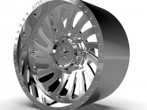 AMERICAN RACING CK19 BLUR CC WHEEL 3D MODEL Modelo de Impressão 3D