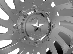 AMERICAN RACING CK19 BLUR CC WHEEL 3D MODEL Modelo de Impressão 3D