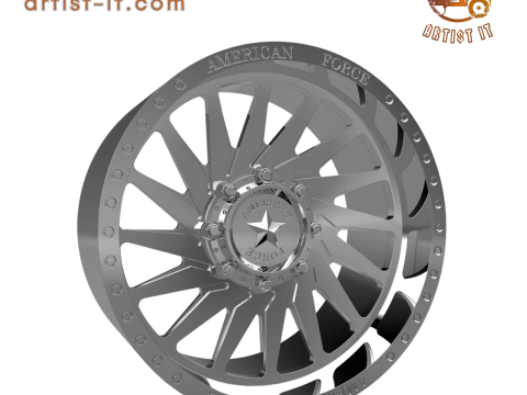 AMERICAN FORCE CKH01 MORPH CC WHEEL 3D MODEL Model Cetak 3D