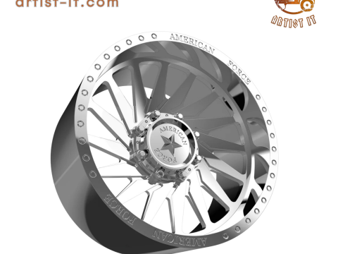 AMERICAN FORCE CKH01 MORPH CC WHEEL 3D MODEL Model Cetak 3D