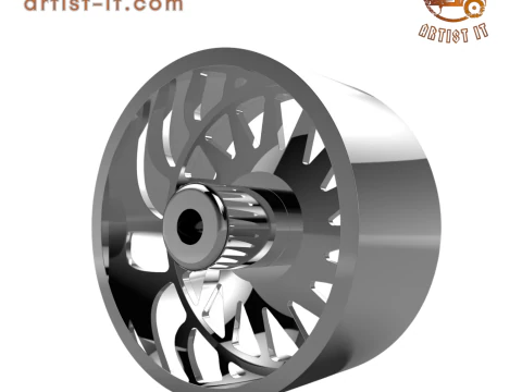AMERICAN FORCE CKH01 MORPH CC WHEEL 3D MODEL 3D Print Model
