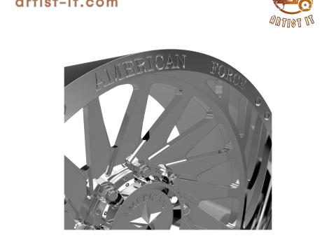 AMERICAN FORCE CKH01 MORPH CC WHEEL 3D MODEL Model Cetak 3D
