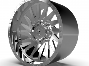 AMERICAN RACING CKH01 MORPH CC WHEEL 3D MODEL 3D Print Model