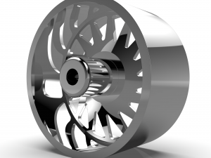 AMERICAN RACING CKH01 MORPH CC WHEEL 3D MODEL 3D Print Model