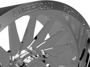 AMERICAN RACING CKH01 MORPH CC WHEEL 3D MODEL 3D Print Model