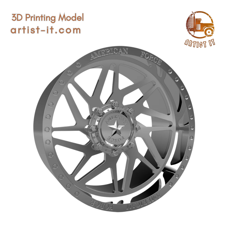 AMERICAN FORCE CKH02 GENESIS CC WHEEL 3D MODEL 3D Baskı Modeli .c4d .max .obj .3ds .fbx .stl .blend 
