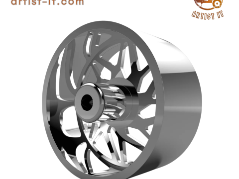 AMERICAN FORCE CKH02 GENESIS CC WHEEL 3D MODEL 3D Baskı Modeli