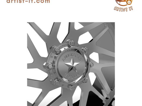 AMERICAN FORCE CKH02 GENESIS CC WHEEL 3D MODEL 3D Baskı Modeli