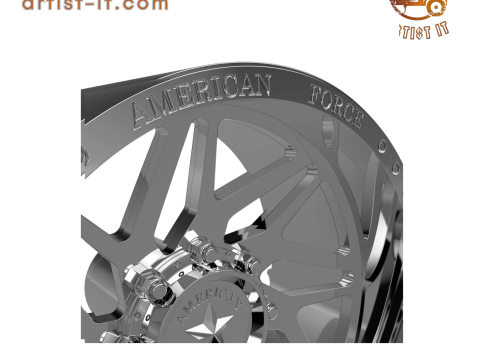 AMERICAN FORCE CKH02 GENESIS CC WHEEL 3D MODEL 3D Baskı Modeli