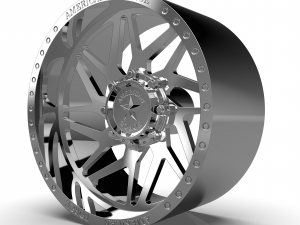AMERICAN RACING CKH02 GENESIS CC WHEEL 3D MODEL 3Dプリントモデル
