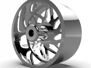 AMERICAN RACING CKH02 GENESIS CC WHEEL 3D MODEL 3Dプリントモデル