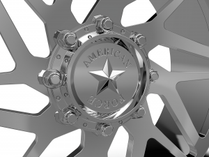 AMERICAN RACING CKH02 GENESIS CC WHEEL 3D MODEL 3Dプリントモデル