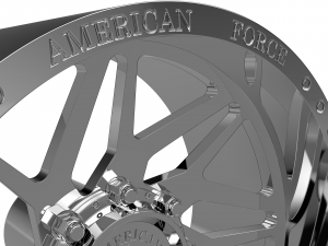 AMERICAN RACING CKH02 GENESIS CC WHEEL 3D MODEL 3Dプリントモデル