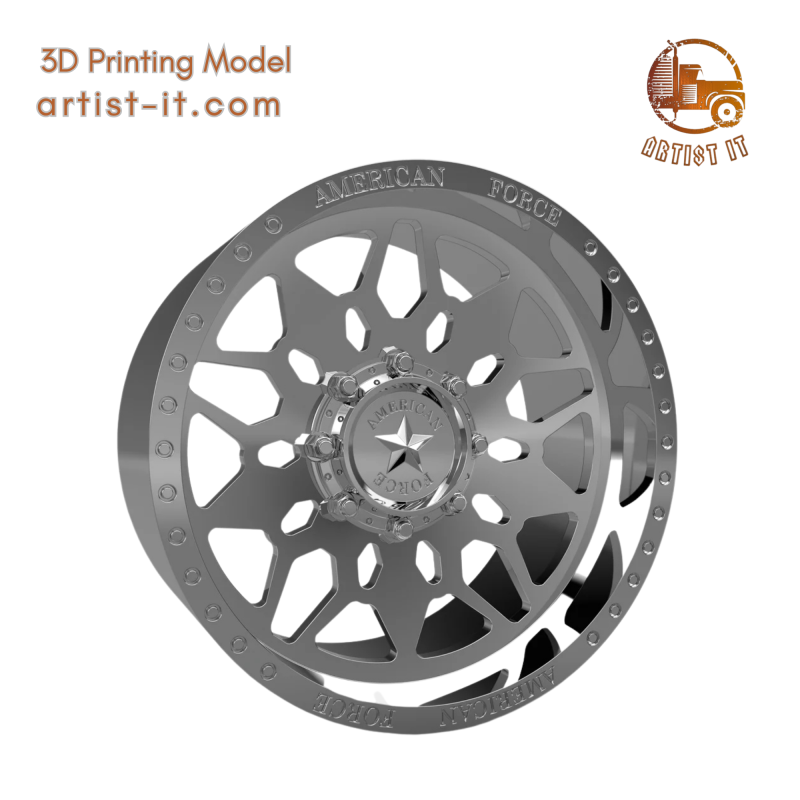 AMERICAN FORCE CKH03 ORION CC WHEEL 3D MODEL 3D Print Model .c4d .max .obj .3ds .fbx .stl .blend