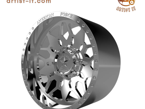 AMERICAN FORCE CKH03 ORION CC WHEEL 3D MODEL 3D Print Model
